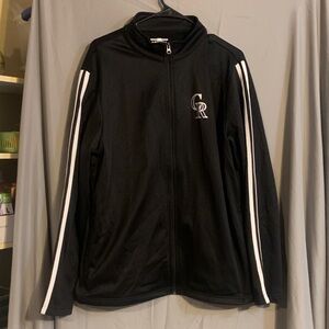 Genuine Merchandise Black Jacket with White Accents
